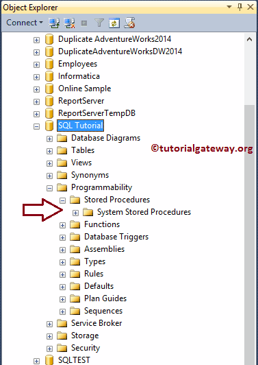 How to write stored procedures in sql