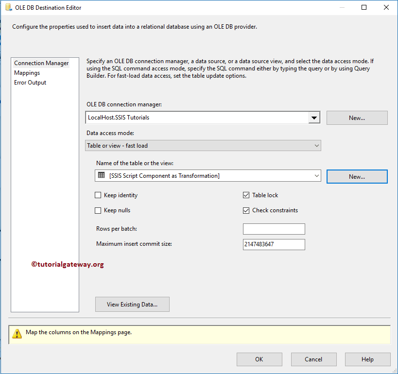 Update Table In Script Component In Ssis With Example